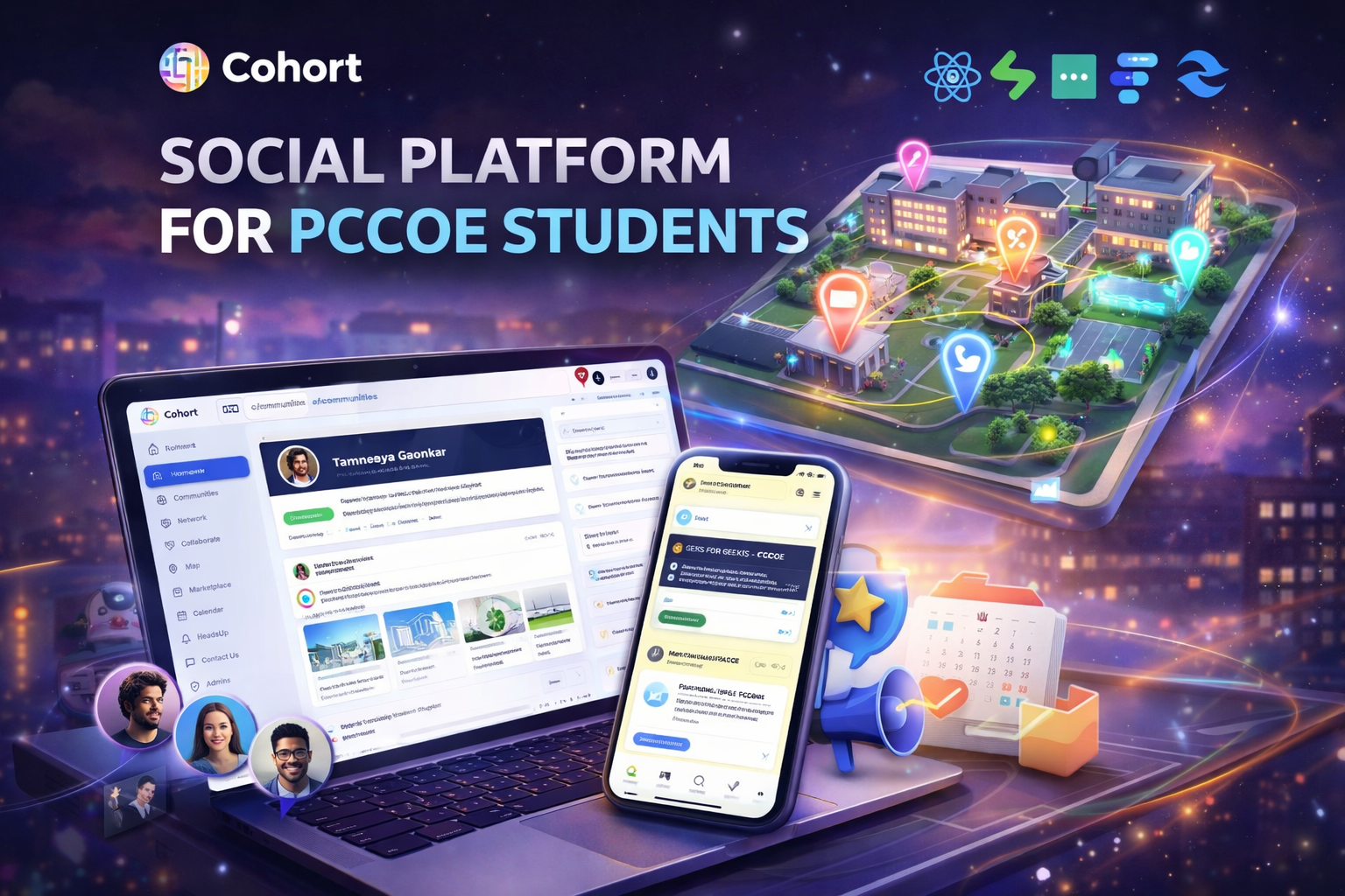 Cohort - PCCOE Social Platform